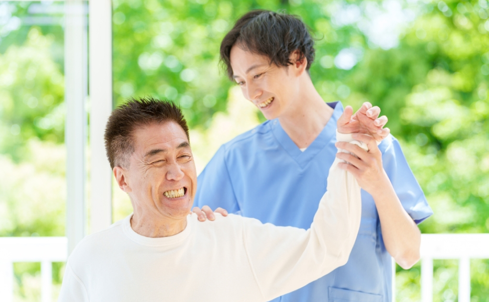 リハビリ中の様子